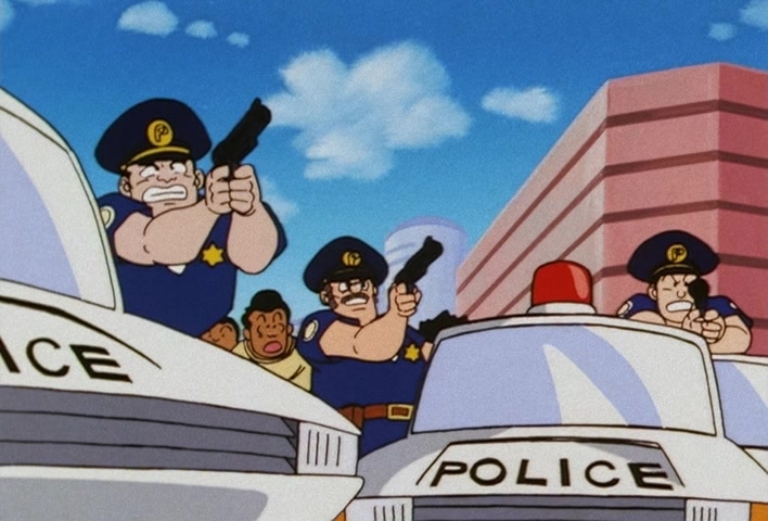Dragon Ball Z Ep 204: A Robbery Case!! The Culprit is Saiyaman?! @ 15:28