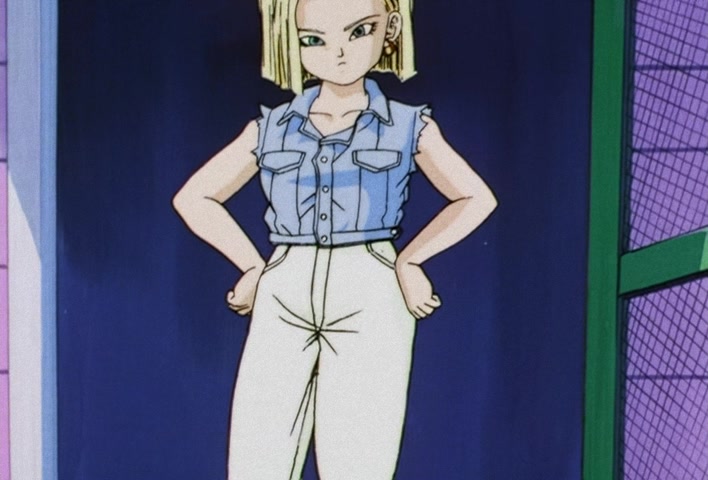 Dragon Ball Z Ep 206: Even Gohan is Surprised! Goten's Explosion of Power @ 02:25
