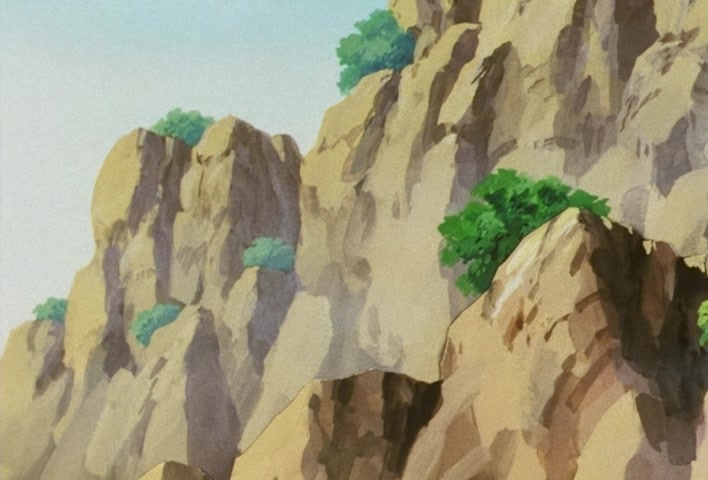Dragon Ball Z Ep 206: Even Gohan is Surprised! Goten's Explosion of Power @ 06:02