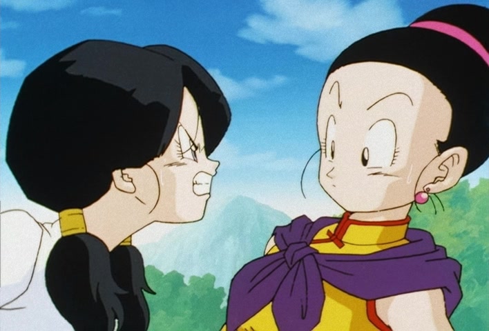 Dragon Ball Z Ep 206: Even Gohan is Surprised! Goten's Explosion of Power @ 21:35