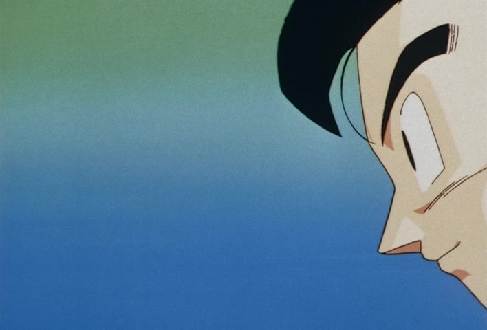 Dragon Ball Z Ep 206: Even Gohan is Surprised! Goten's Explosion of Power @ 22:39