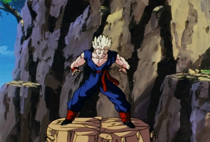 Dragon Ball Z Ep 207: Ah, I Flew!! Videl's Introduction to Flight @ 02:18