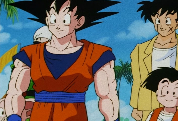 Dragon Ball Z Ep 208: Welcome Back, Goku! The Whole Z Team Assembles!! @ 19:30