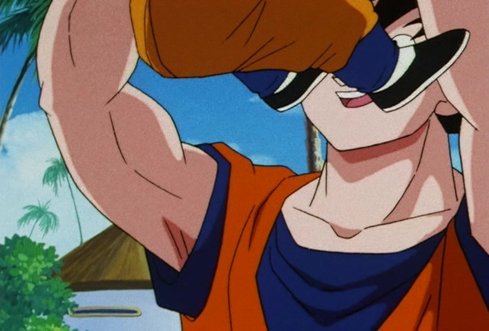 Dragon Ball Z Ep 208: Welcome Back, Goku! The Whole Z Team Assembles!! @ 19:50