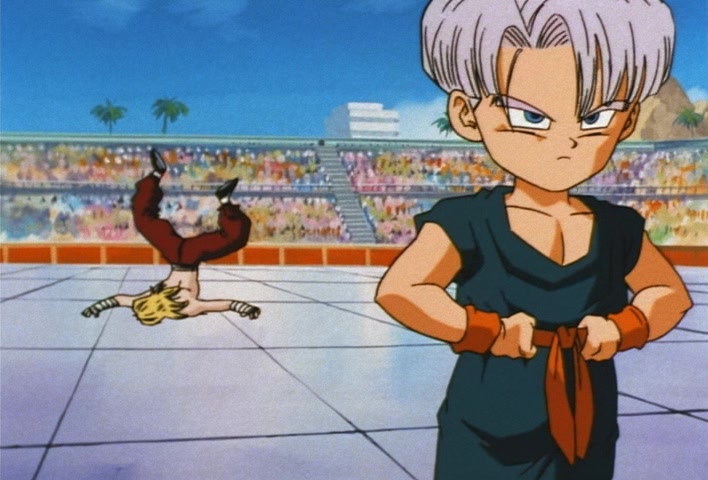 Dragon Ball Z Ep 211: It's My Turn!! Goten's Anxious First Fight @ 02:47