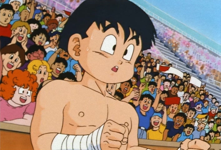 Dragon Ball Z Ep 211: It's My Turn!! Goten's Anxious First Fight @ 03:40