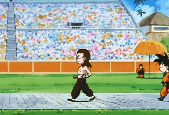 Dragon Ball Z Ep 211: It's My Turn!! Goten's Anxious First Fight @ 04:42