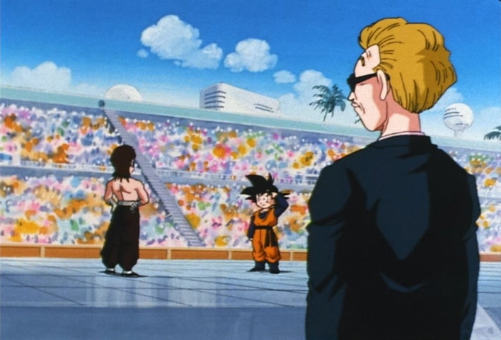 Dragon Ball Z Ep 211: It's My Turn!! Goten's Anxious First Fight @ 06:13