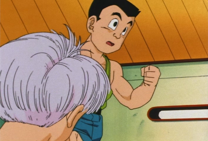 Dragon Ball Z Ep 211: It's My Turn!! Goten's Anxious First Fight @ 07:53