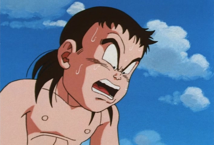 Dragon Ball Z Ep 211: It's My Turn!! Goten's Anxious First Fight @ 08:31