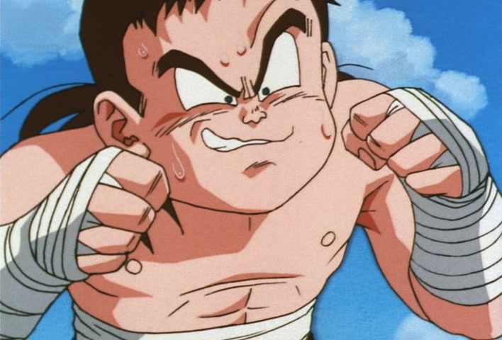 Dragon Ball Z Ep 211: It's My Turn!! Goten's Anxious First Fight @ 08:45