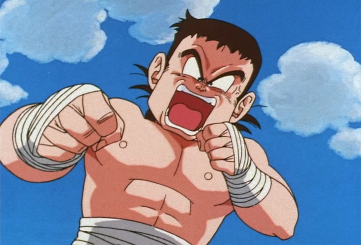 Dragon Ball Z Ep 211: It's My Turn!! Goten's Anxious First Fight @ 09:19