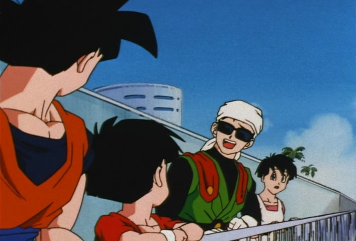 Dragon Ball Z Ep 211: It's My Turn!! Goten's Anxious First Fight @ 17:45