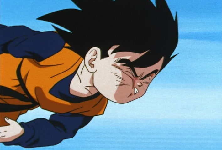 Dragon Ball Z Ep 211: It's My Turn!! Goten's Anxious First Fight @ 19:40