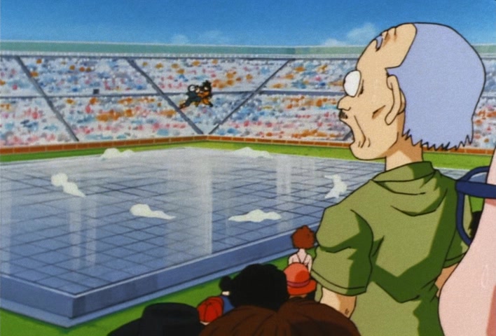 Dragon Ball Z Ep 211: It's My Turn!! Goten's Anxious First Fight @ 20:13