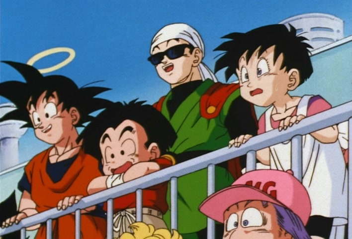 Dragon Ball Z Ep 211: It's My Turn!! Goten's Anxious First Fight @ 21:34