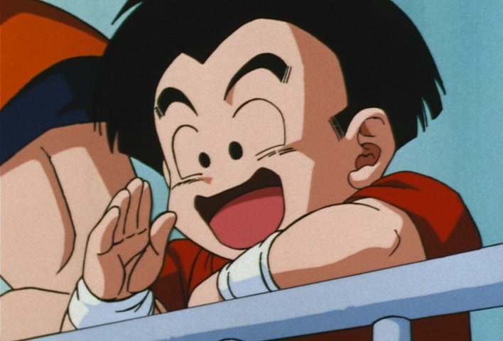 Dragon Ball Z Ep 211: It's My Turn!! Goten's Anxious First Fight @ 21:39