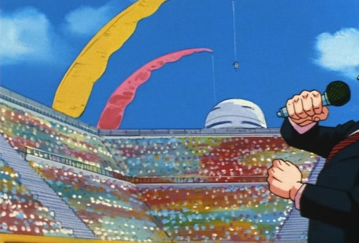 Dragon Ball Z Ep 213: Now What, Satan?! The Greatest Pinch in History @ 03:26