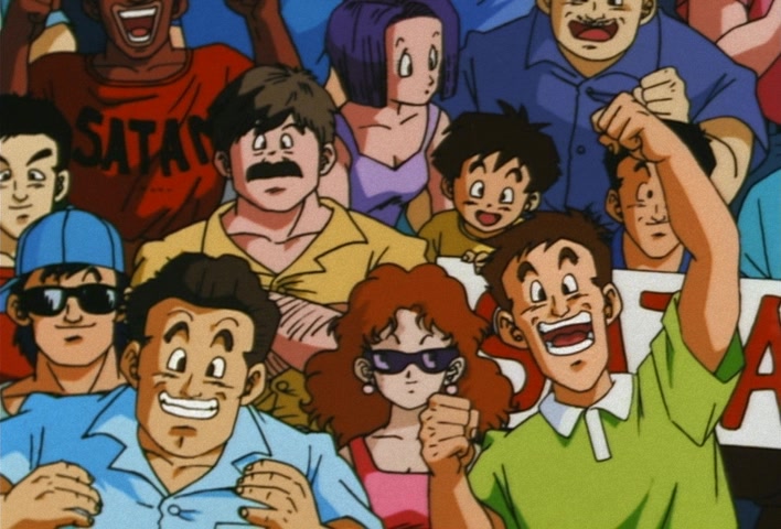 Dragon Ball Z Ep 213: Now What, Satan?! The Greatest Pinch in History @ 04:38