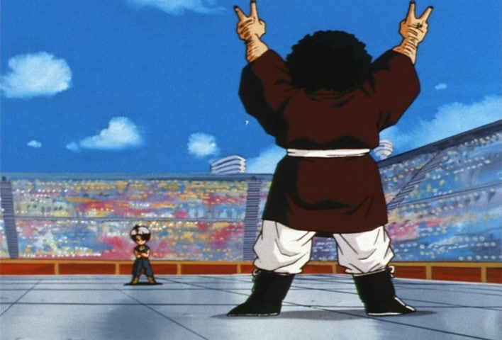 Dragon Ball Z Ep 213: Now What, Satan?! The Greatest Pinch in History @ 06:47