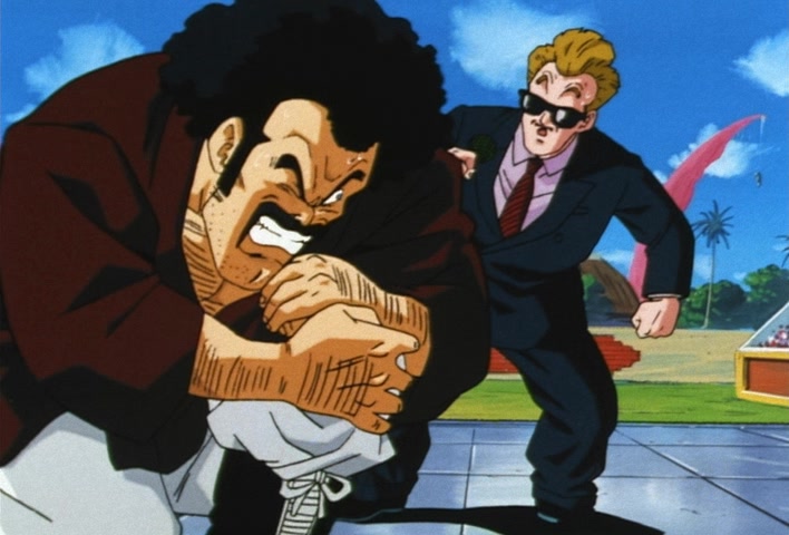 Dragon Ball Z Ep 213: Now What, Satan?! The Greatest Pinch in History @ 08:23
