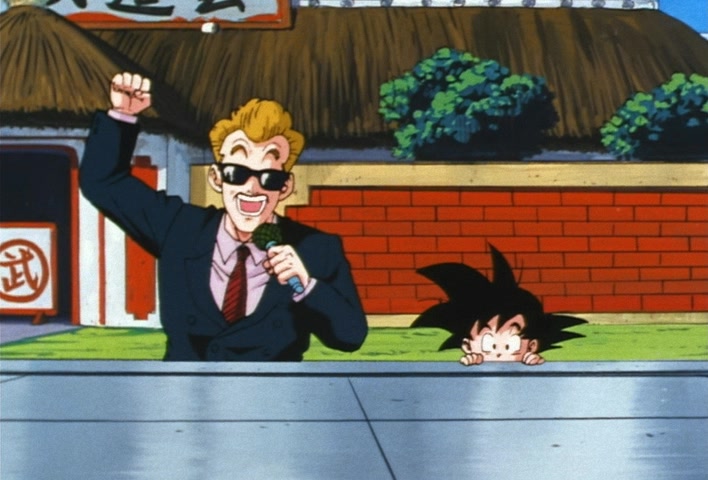 Dragon Ball Z Ep 213: Now What, Satan?! The Greatest Pinch in History @ 09:25