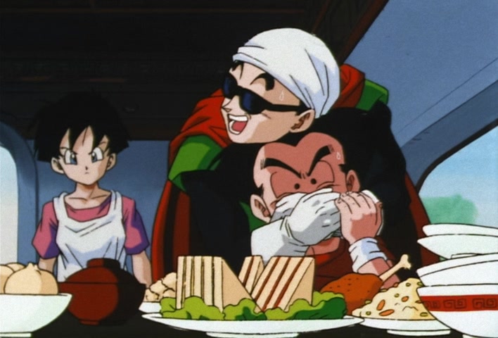 Dragon Ball Z Ep 213: Now What, Satan?! The Greatest Pinch in History @ 17:57