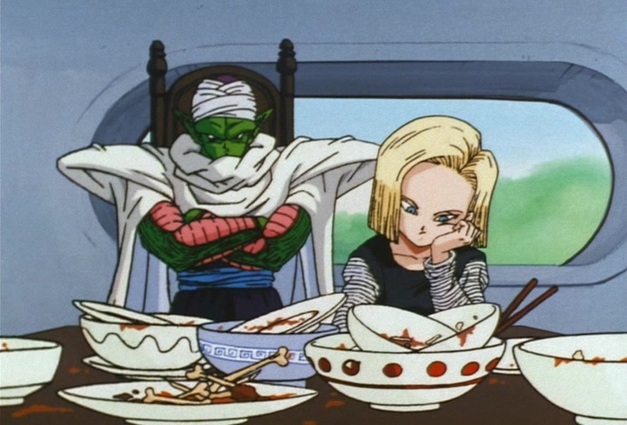 Dragon Ball Z Ep 213: Now What, Satan?! The Greatest Pinch in History @ 18:26