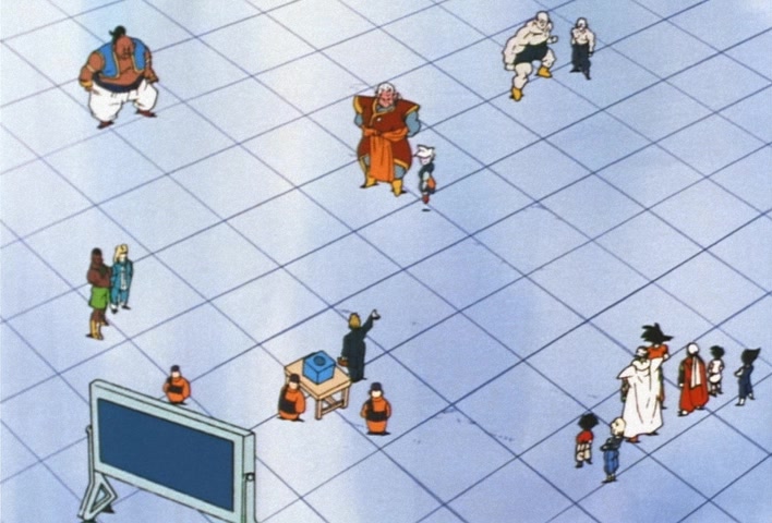 Dragon Ball Z Ep 214: Event Match-ups Decided!! Let's Hurry and Hold the First Round @ 08:31