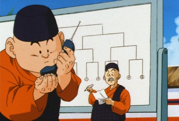 Dragon Ball Z Ep 214: Event Match-ups Decided!! Let's Hurry and Hold the First Round @ 10:31