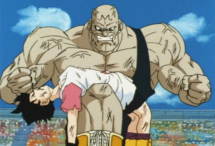 Dragon Ball Z Ep 218: Exposed!! The Saiyaman is Son Gohan @ 02:03