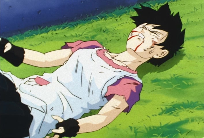 Dragon Ball Z Ep 218: Exposed!! The Saiyaman is Son Gohan @ 02:34