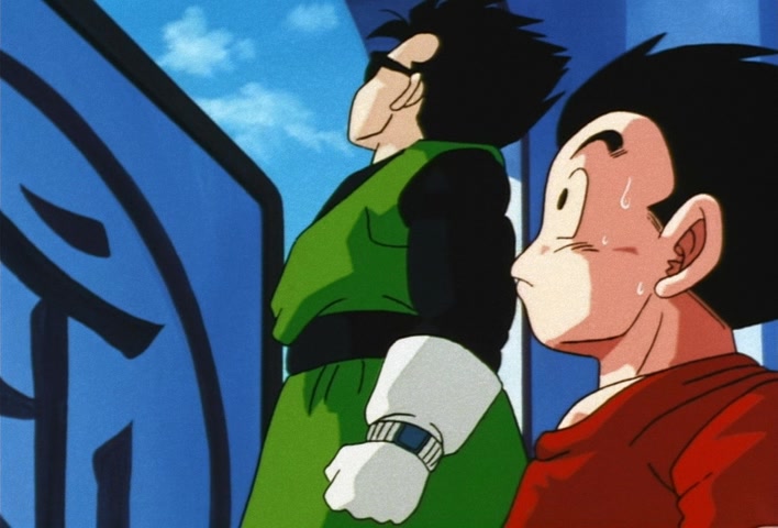 Dragon Ball Z Ep 218: Exposed!! The Saiyaman is Son Gohan @ 03:38