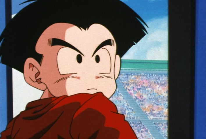 Dragon Ball Z Ep 218: Exposed!! The Saiyaman is Son Gohan @ 08:36
