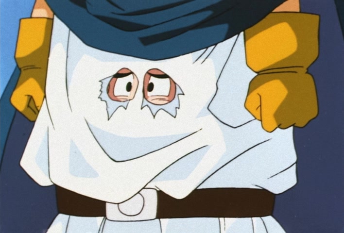 Dragon Ball Z Ep 218: Exposed!! The Saiyaman is Son Gohan @ 13:33