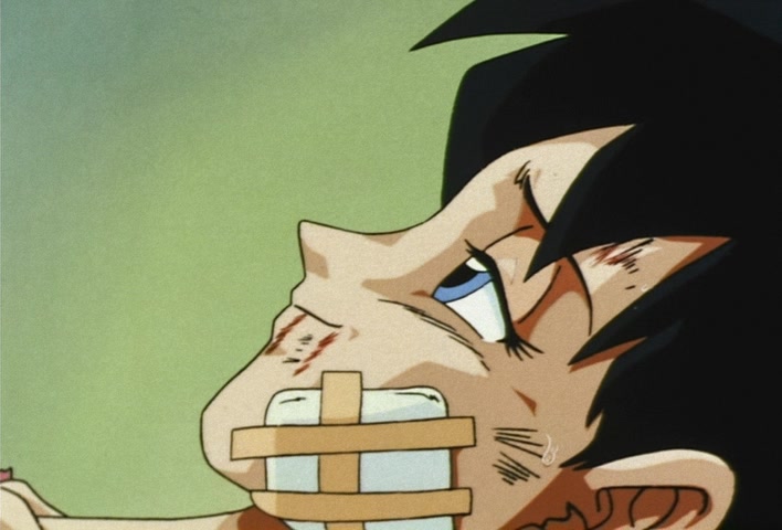 Dragon Ball Z Ep 218: Exposed!! The Saiyaman is Son Gohan @ 14:56