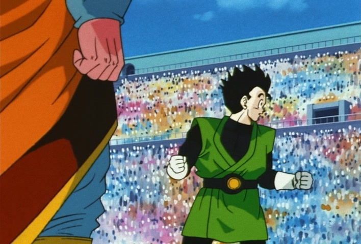 Dragon Ball Z Ep 218: Exposed!! The Saiyaman is Son Gohan @ 20:06