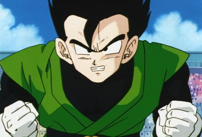 Dragon Ball Z Ep 218: Exposed!! The Saiyaman is Son Gohan @ 20:57