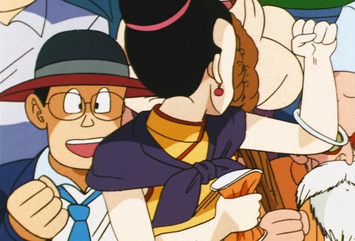 Dragon Ball Z Ep 218: Exposed!! The Saiyaman is Son Gohan @ 21:41