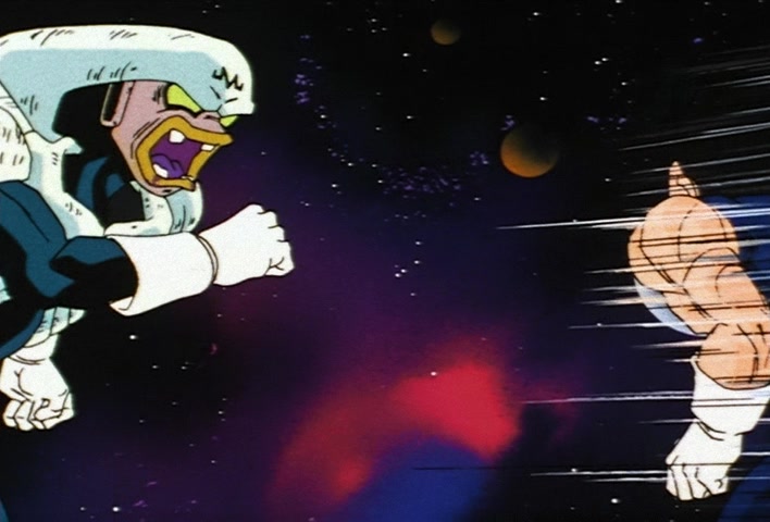 Dragon Ball Z Ep 223: Goku's Power Wide Open!! Blow Away Yakon @ 02:41