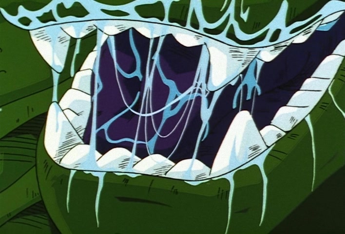 Dragon Ball Z Ep 223: Goku's Power Wide Open!! Blow Away Yakon @ 04:10