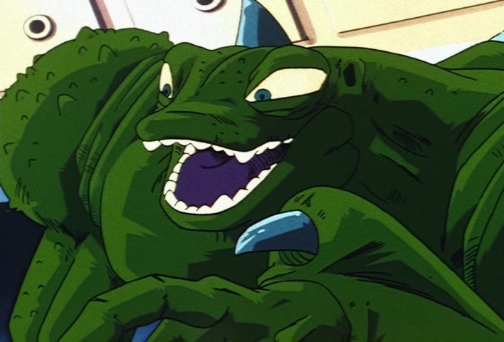 Dragon Ball Z Ep 223: Goku's Power Wide Open!! Blow Away Yakon @ 04:42