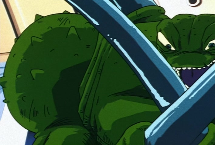 Dragon Ball Z Ep 223: Goku's Power Wide Open!! Blow Away Yakon @ 05:58