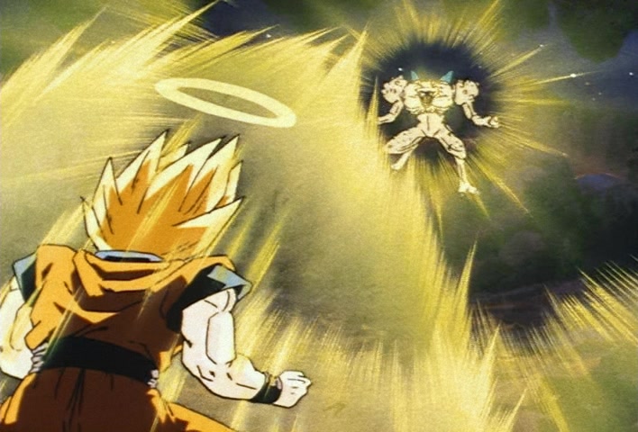 Dragon Ball Z Ep 223: Goku's Power Wide Open!! Blow Away Yakon @ 15:37