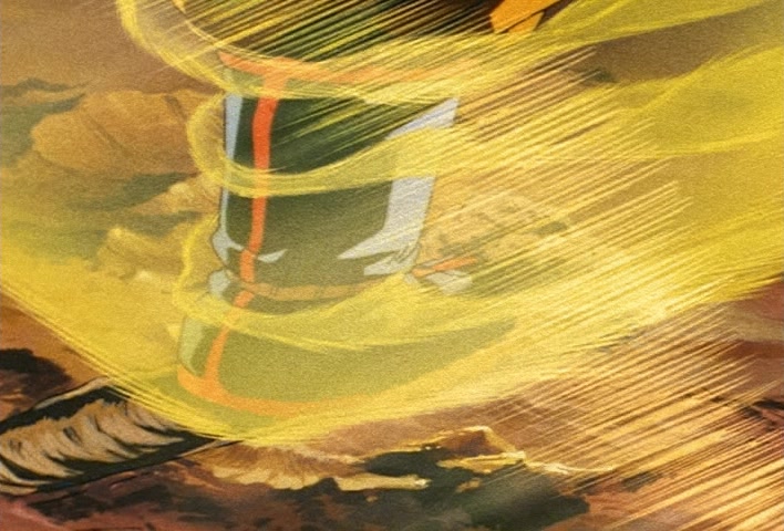 Dragon Ball Z Ep 223: Goku's Power Wide Open!! Blow Away Yakon @ 15:56