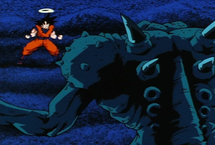 Dragon Ball Z Ep 223: Goku's Power Wide Open!! Blow Away Yakon @ 16:28