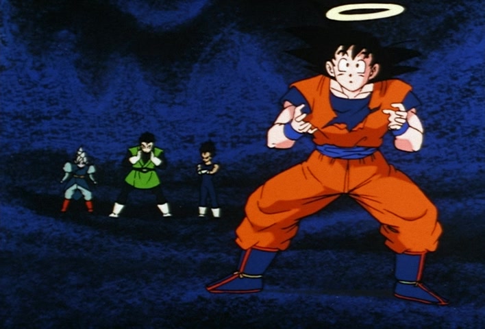 Dragon Ball Z Ep 223: Goku's Power Wide Open!! Blow Away Yakon @ 16:47