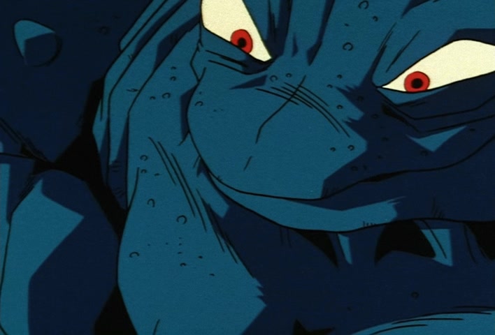 Dragon Ball Z Ep 223: Goku's Power Wide Open!! Blow Away Yakon @ 17:12