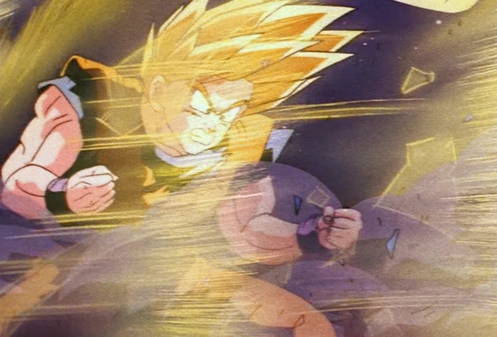 Dragon Ball Z Ep 223: Goku's Power Wide Open!! Blow Away Yakon @ 18:54
