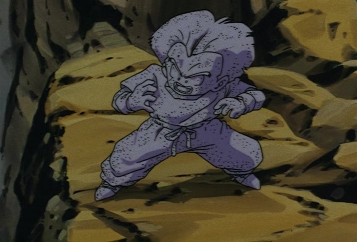 Dragon Ball Z Ep 224: A Great Miscalculation!! Satan vs Three Super Warriors?! @ 02:09